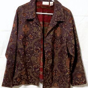 Studio Works 2x - Floral Brocade Jacket